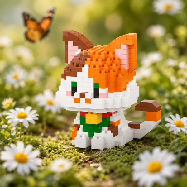 Cat_Building_Block_Toy_-_Orange