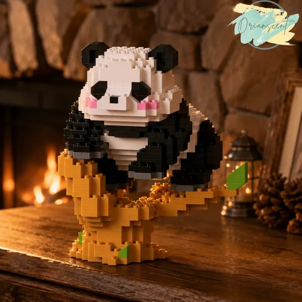 New_Playing_Panda_Building_Block_Toys_-_On_Tree