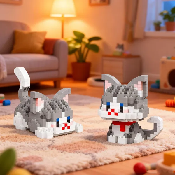 Cat_Building_Block_Toy_-_Grey