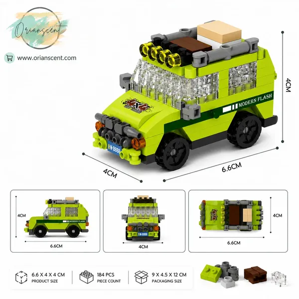Off-Road_SUV_Mini_Car_Building_Block_Set