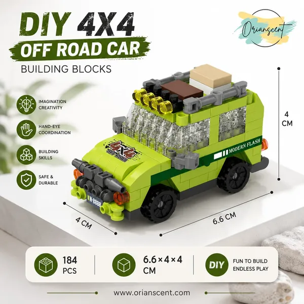 Off-Road_SUV_Mini_Car_Building_Block_Set