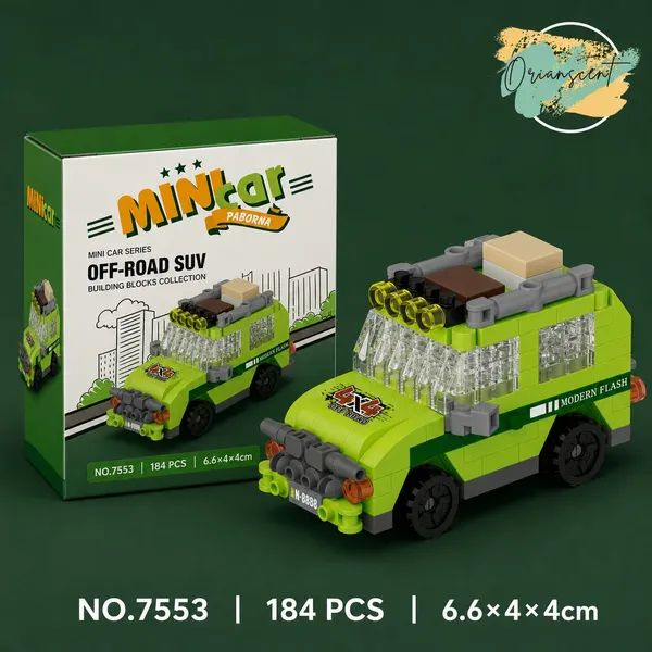 Off-Road_SUV_Mini_Car_Building_Block_Set