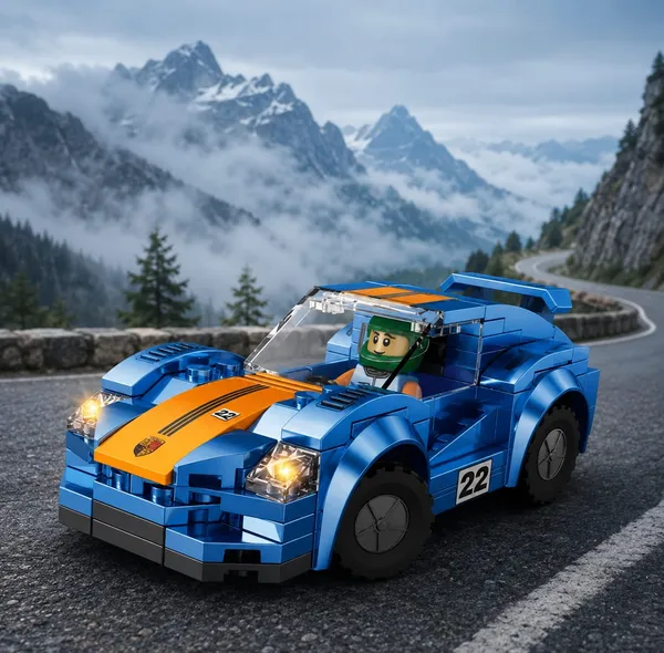 Skyline_GT_Sports_Car_Building_Blocks_Set_with_Racing_Driver_–_146_Pieces_Short_Product_Description