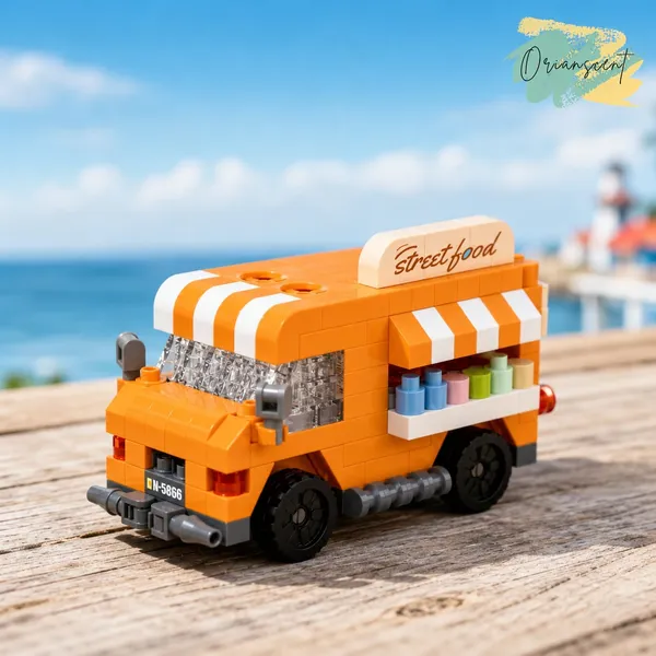 Street_Food_Truck_Mini_Car_Building_Block_Set
