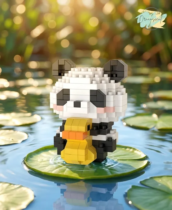Panda_Building_Blocks_Set_Educational_Construction_Toy_-_Duck