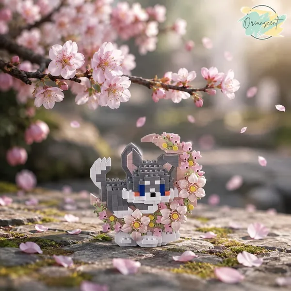 Cherry_Blossom_Kitten_Moon_Mini_Building_Block_Set