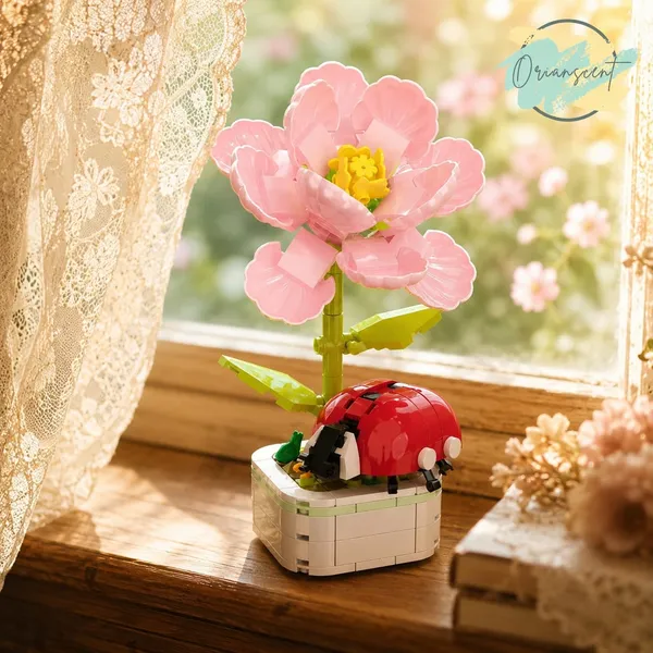 DIY_Ladybug_Blossom_Building_Block_Set_(201_Pcs)
