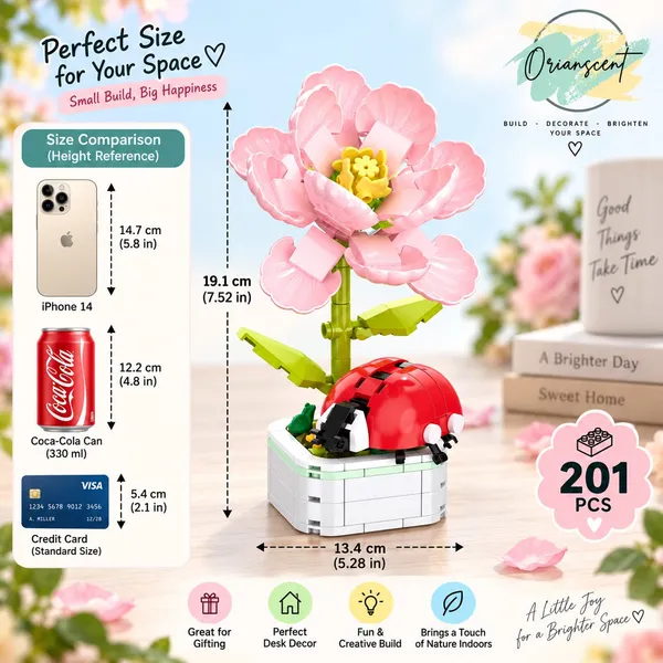 DIY_Ladybug_Blossom_Building_Block_Set_(201_Pcs)