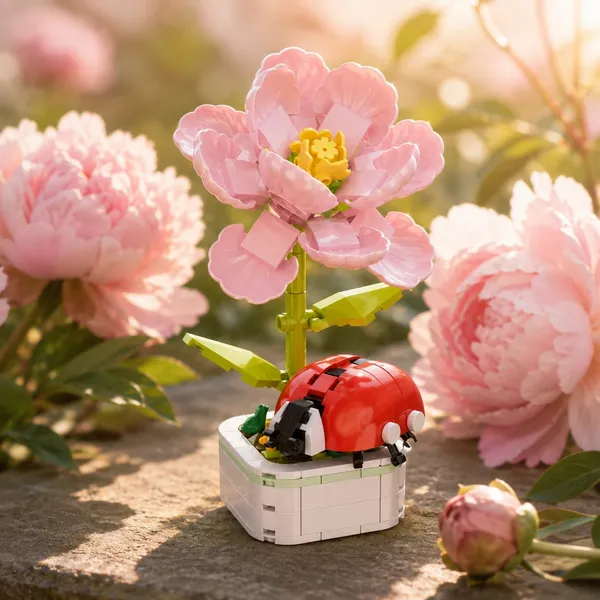 DIY_Ladybug_Blossom_Building_Block_Set_(201_Pcs)