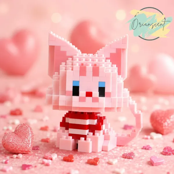 Cat_Building_Block_Toy_-_Pink