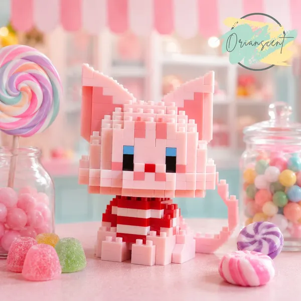 Cat_Building_Block_Toy_-_Pink
