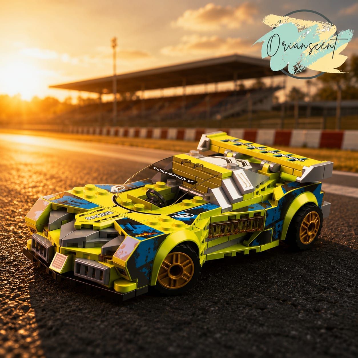 SpeedX_Champion_GT_Racing_Car_Building_Blocks_Set_–_293_Pieces