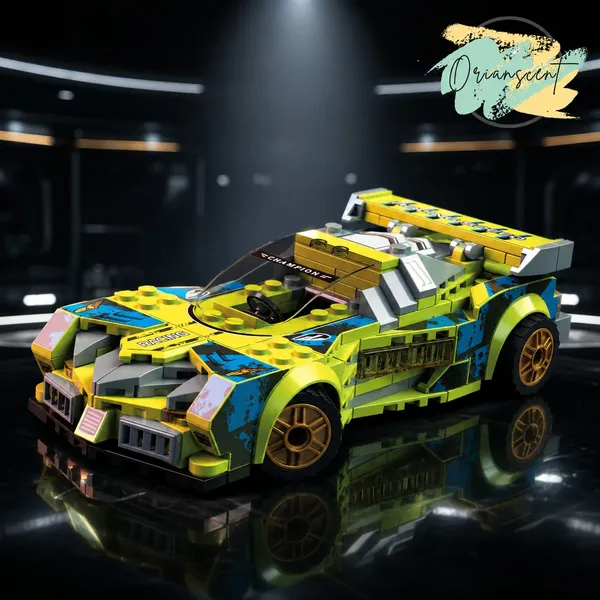 SpeedX_Champion_GT_Racing_Car_Building_Blocks_Set_–_293_Pieces