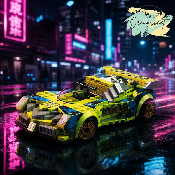 SpeedX_Champion_GT_Racing_Car_Building_Blocks_Set_–_293_Pieces