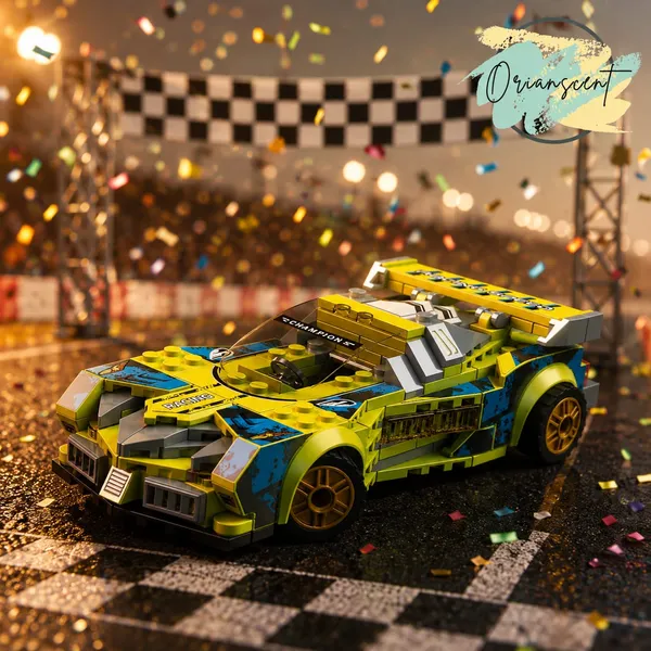 SpeedX_Champion_GT_Racing_Car_Building_Blocks_Set_–_293_Pieces
