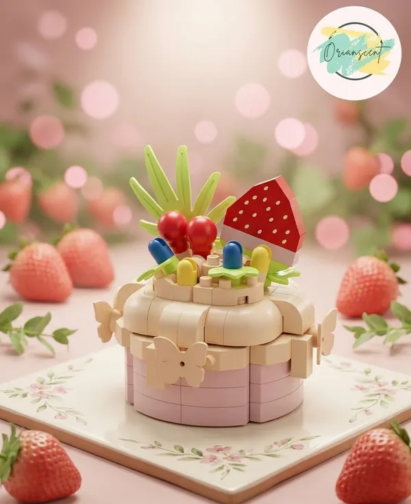Building_Blocks_Cake_Model_Set_162_Pieces_Bakery_Theme_Strawberry_House_Design_Beige