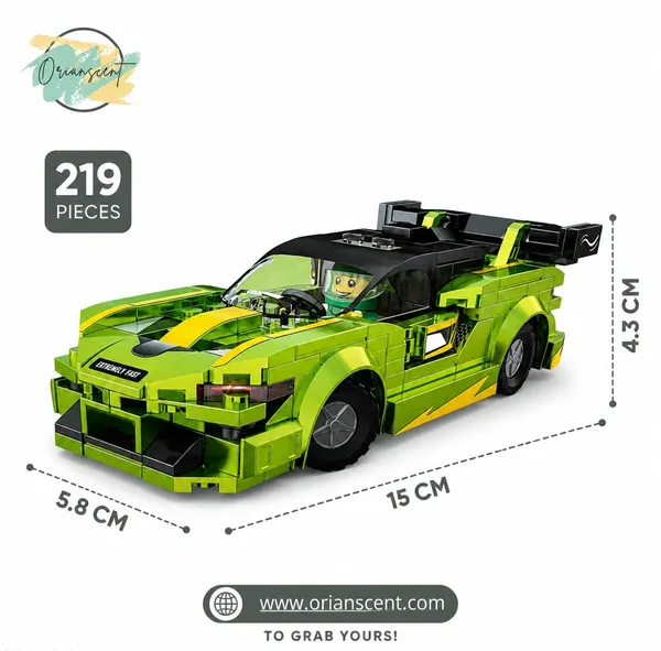 Jumbo_Green_Hyper_Racing_Car_Building_Blocks_Set_(219_Pieces)