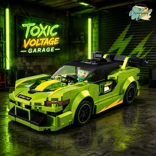 Jumbo_Green_Hyper_Racing_Car_Building_Blocks_Set_(219_Pieces)