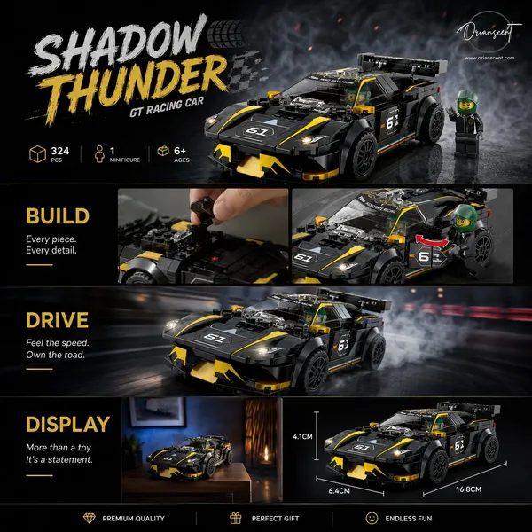 Shadow_Thunder_GT_Racing_Car_Building_Blocks_Set_(324_Pieces)