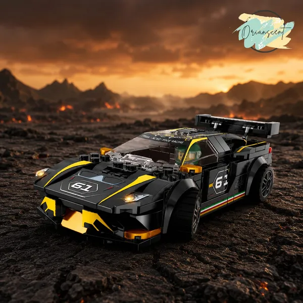 Shadow_Thunder_GT_Racing_Car_Building_Blocks_Set_(324_Pieces)