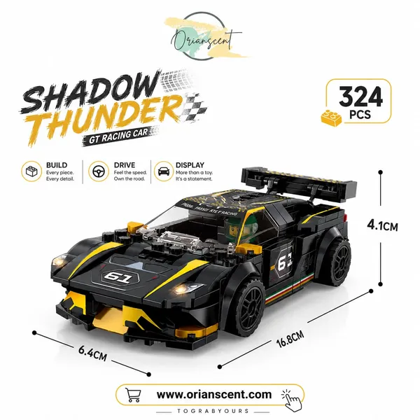 Shadow_Thunder_GT_Racing_Car_Building_Blocks_Set_(324_Pieces)
