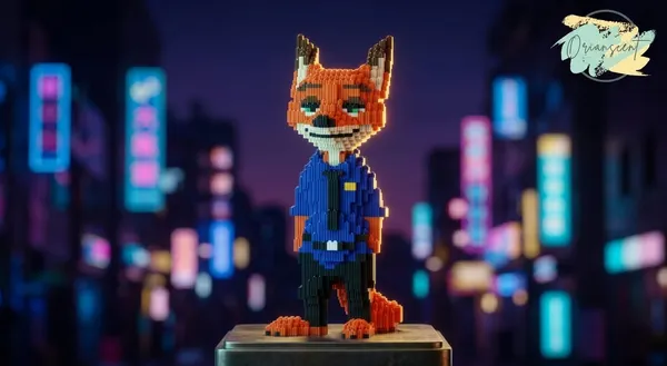 Nick_Wilde_Building_Block_Set
