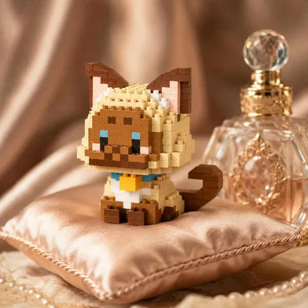 Cat_Building_Block_Toy_-_Dark_Brown