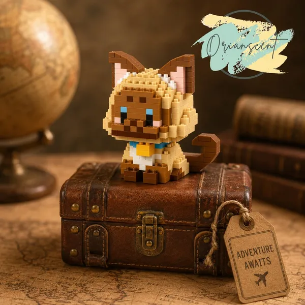 Cat_Building_Block_Toy_-_Dark_Brown