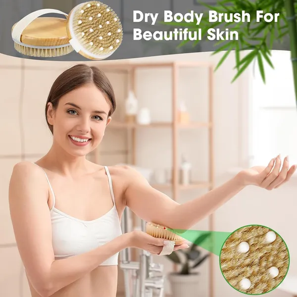 Brown_And_White_Wooden_Wet_And_Dry_Bath_Brush_With_Massager_For_Body_Exfoliation_Cellulite_Lymphatic_Care_All_Skin_Types