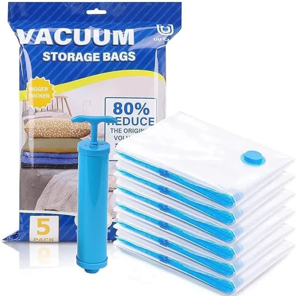 Transparent_Plastic_Vacuum_Storage_Bags_5_Pack_With_Hand_Pump_For_Clothes_Blankets_Travel