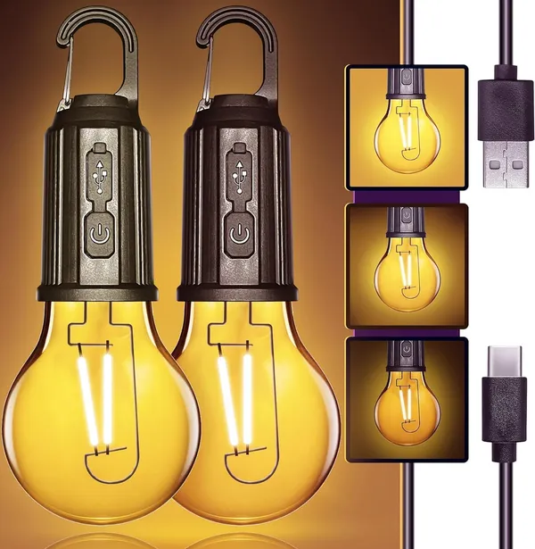 Multicolor_Abs_Rechargeable_Led_Camping_Hanging_Bulb_With_Usb_Cable_3_Modes_Waterproof_For_Hiking_Emergency