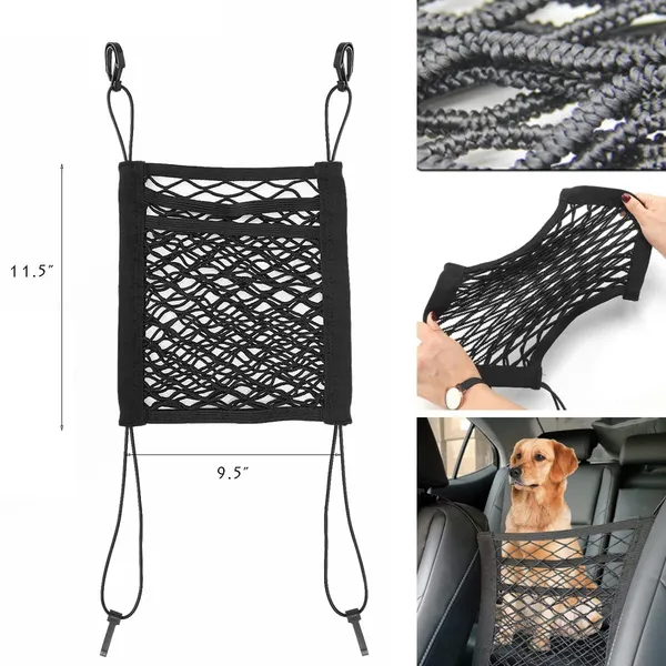 Black_Mesh_Fabric_3_Layer_Car_Seat_Back_Organizer_With_Hooks_For_Vehicles
