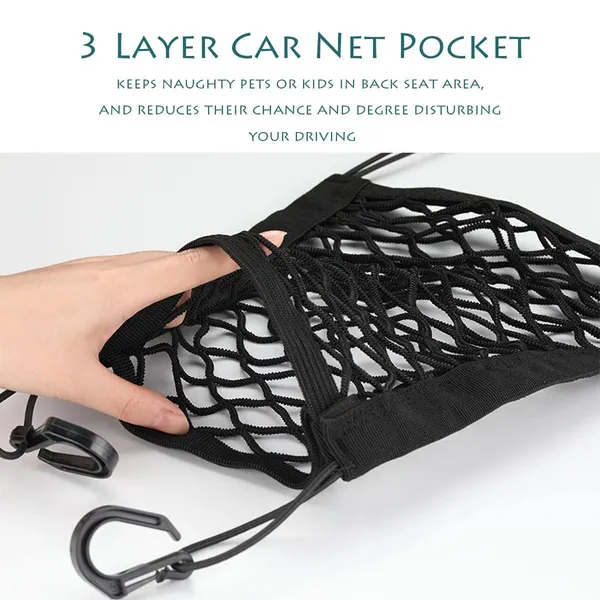 Black_Mesh_Fabric_3_Layer_Car_Seat_Back_Organizer_With_Hooks_For_Vehicles