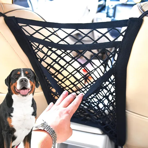 Black_Mesh_Fabric_3_Layer_Car_Seat_Back_Organizer_With_Hooks_For_Vehicles
