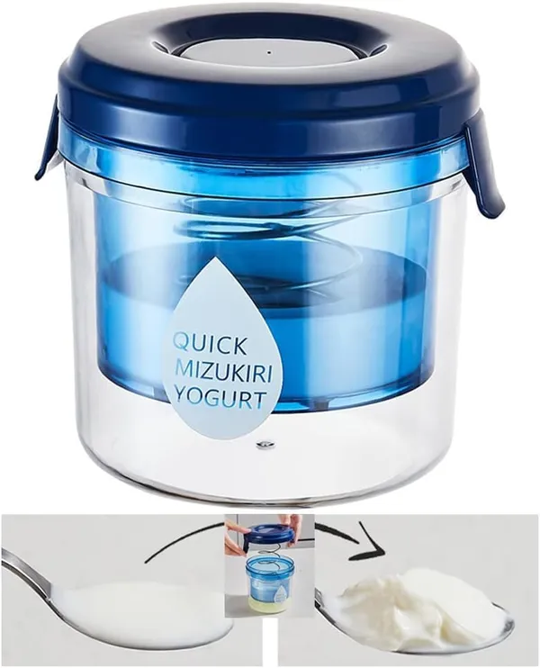 White_Plastic_Yogurt_Strainer_Maker_Bpa_Free_Reusable_For_Home_Use