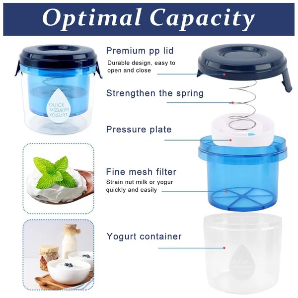 White_Plastic_Yogurt_Strainer_Maker_Spring_Loaded_Bpa_Free_For_Homemade_Greek_Yogurt