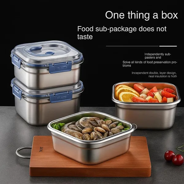 Silver_Stainless_Steel_Food_Storage_Container_Set_With_Leakproof_Lids_For_Kitchen
