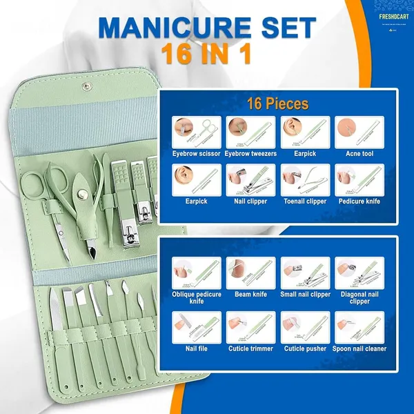 Multicolor_Stainless_Steel_16_In_1_Manicure_Pedicure_Kit_For_Nail_Care