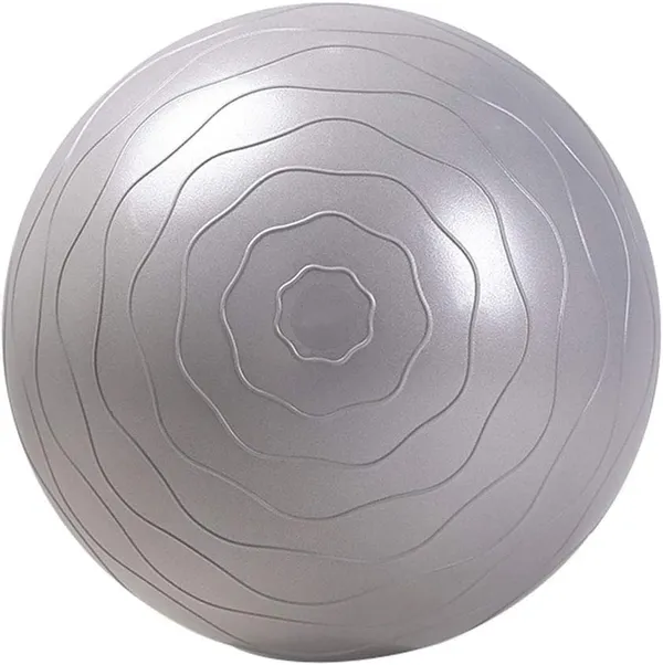 Grey_Pvc_Anti_Burst_Gym_Ball_65_Cm_With_Foot_Pump_For_Yoga_Exercise_Pregnancy