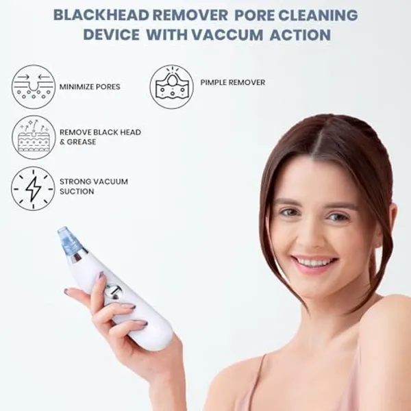 White_Plastic_4_In_1_Blackhead_Remover_Vacuum_Usb_Rechargeable_For_Skin_Care