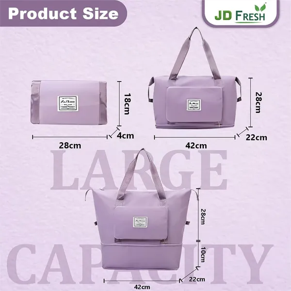 Multicolor_Polyester_Foldable_Travel_Duffle_Bag_41_L_Expandable_For_Weekender_Shopping