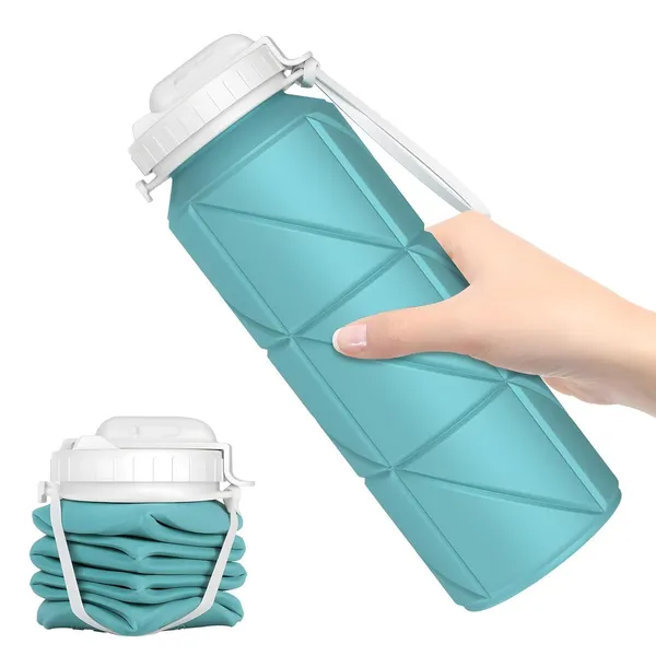 Multicolor_Silicone_Collapsible_Water_Bottle_600_Ml_Bpa_Free_Leak_Proof_For_Travel_Gym