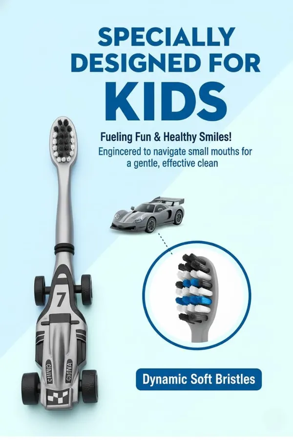 Multicolor_Plastic_Kids_Toothbrush_With_Soft_Bristles_1_Piece_For_Toddlers_Children
