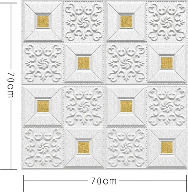 White_Pe_Foam_3_D_Brick_Self_Adhesive_Wallpaper_70_X_77_Cm_For_Living_Room_Bedroom_Hotel_Cafe