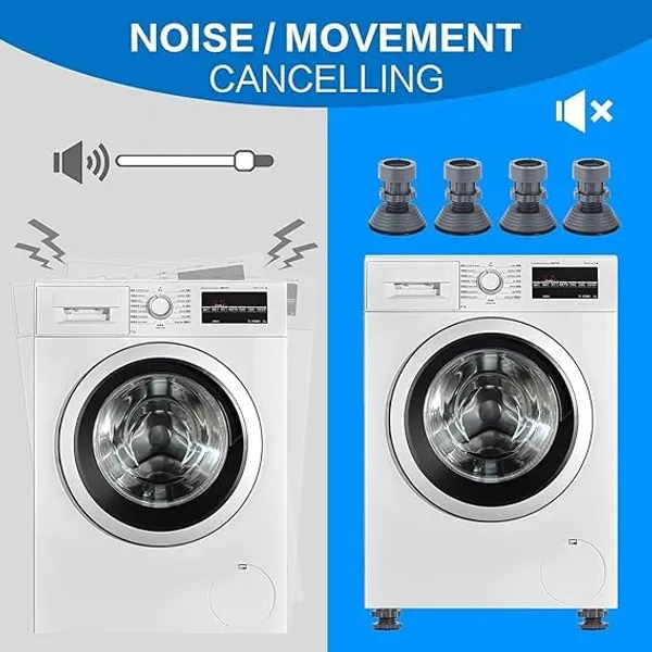 Black_Rubber_Anti_Vibration_Washing_Machine_Stand_Pads_4_Pcs_For_Washer_Dryer