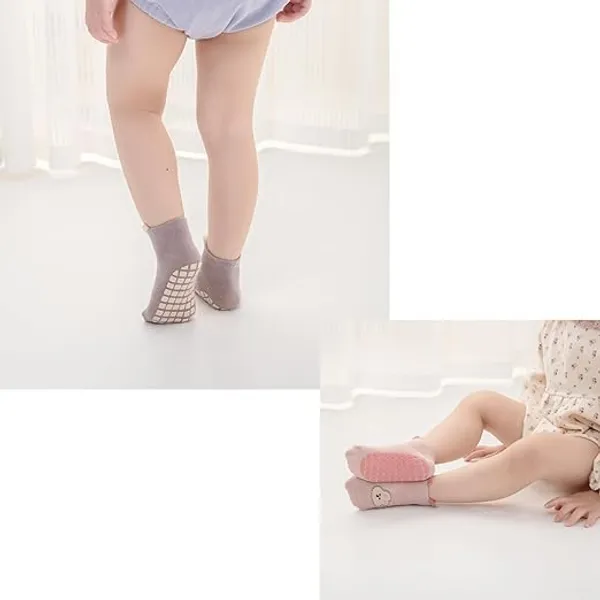 Multicolor_Cotton_Baby_Grip_Socks_5_Pairs_Set_For_Kids_1_To_3_Years
