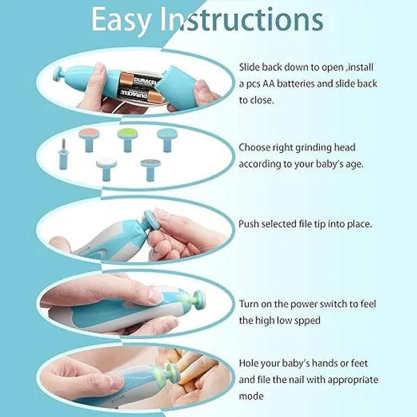 Multicolor_Abs_Electric_Baby_Nail_Tri_Mmer_With_6_Grinding_Pads_Set_Of_1_For_Newborn_Toddler_Adults