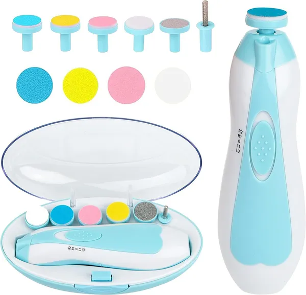 Multicolor_Abs_Electric_Baby_Nail_Tri_Mmer_With_6_Grinding_Pads_Set_Of_1_For_Newborn_Toddler_Adults