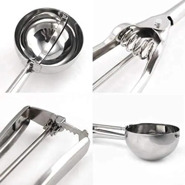 Silver_304_Stainless_Steel_Ice_Cream_Scoop_4_Cm_With_Trigger_For_Cookies_Meatballs