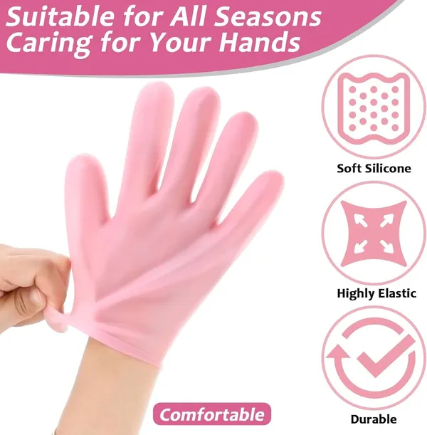 Pink_Silicone_Moisturizing_Gel_Gloves_Reusable_Free_Size_For_Dry_Cracked_Hands